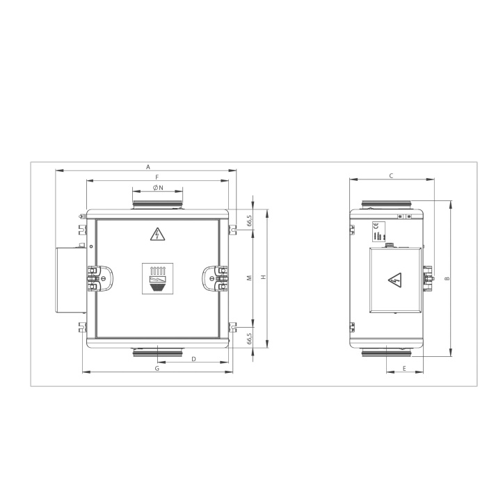 Cajas filtrantes electrostáticas SABIANA CRYSTALL ROUND-TECAJELE01_03