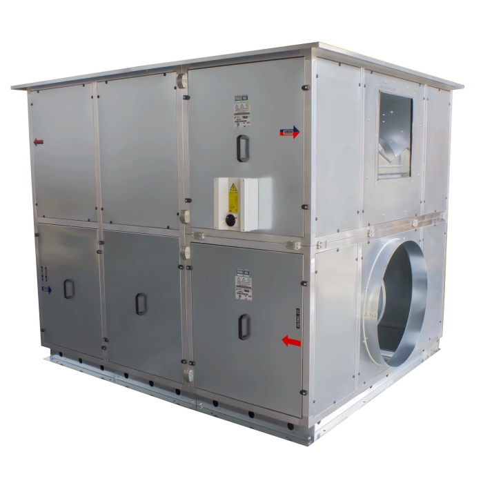 Recuperadores de calor sensible, vertical, TECNA RCE-EC /V-TERECRCE02_04