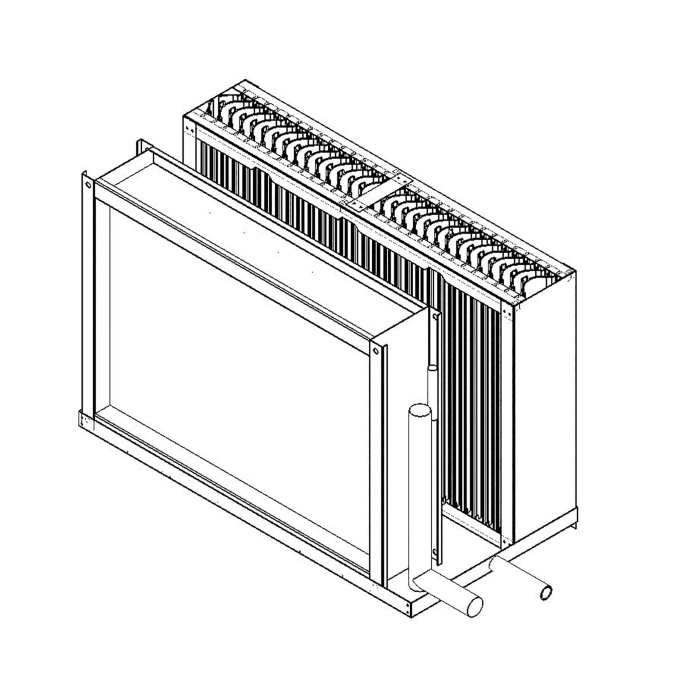 Recuperadores de calor rotativos, de flujo horizontal, para ejecución en doble piso, TECNAVETNS RH-TERECRH101_02