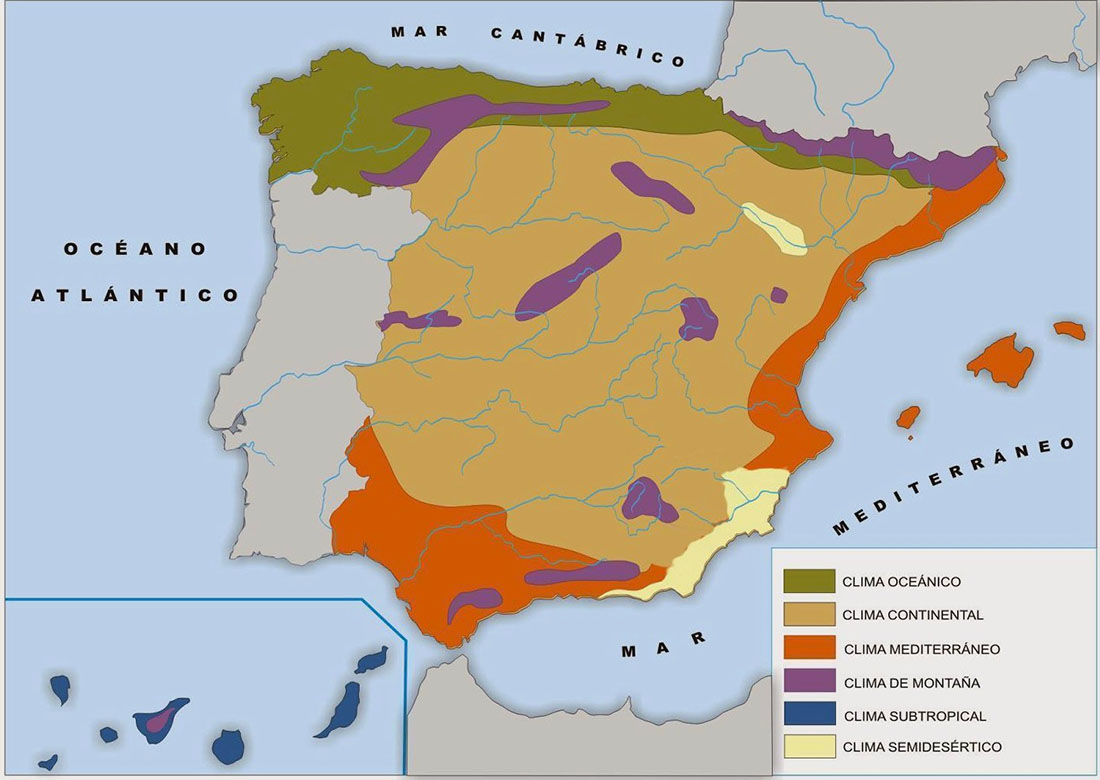 Mapa térmico España