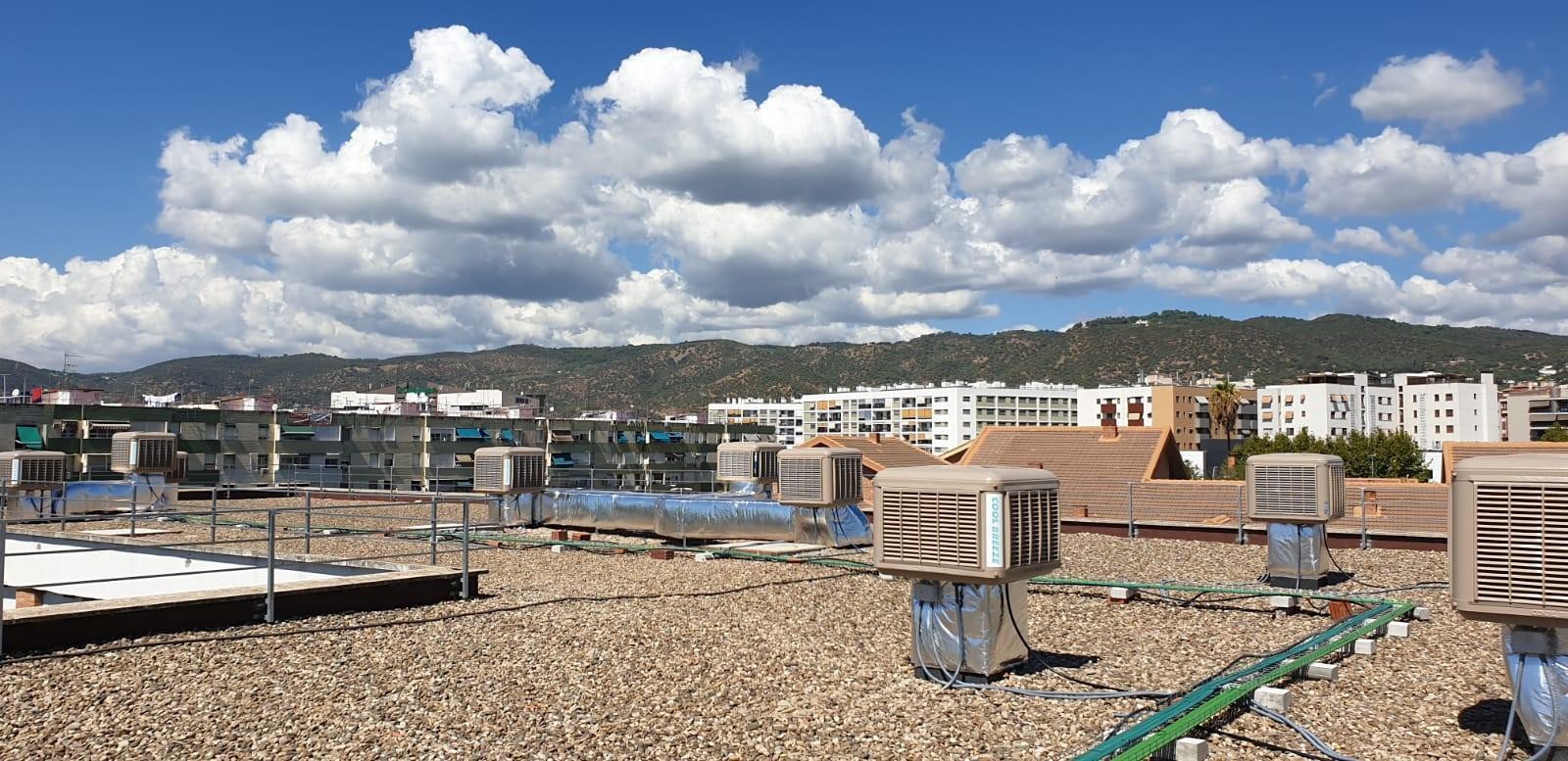 Climatización evaporativa