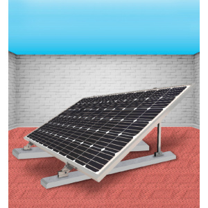 Estructura para módulos solares TECHO HORIZONTAL S/ TORNILLO-SOENETEC03_01