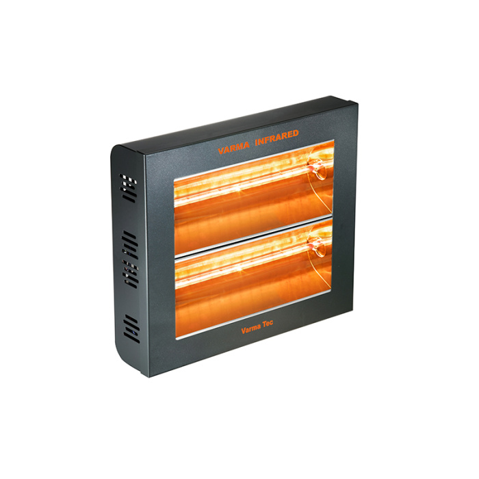 Calefacción radiante eléctrica para exteriores TECNA VARMA V400FM/20X5FM, color negro-67V0000007