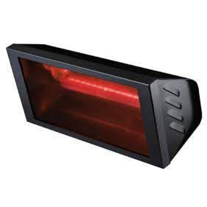 Calefacción radiante eléctrica para exteriores TECNA VARMA V400FM/20X5FM, color negro-67V0000010