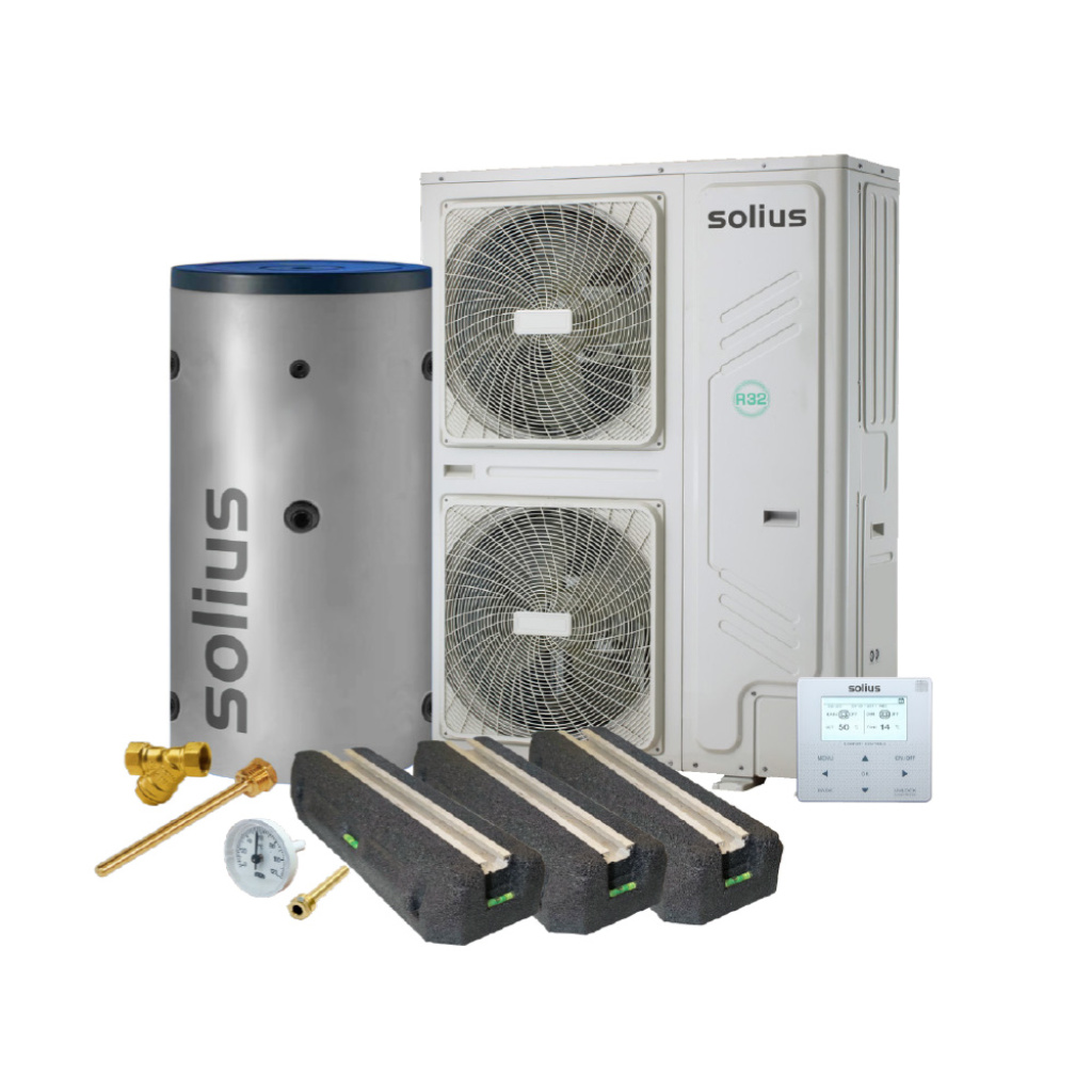 Kit SOLIUS AEROBOX INVERTER MAXI + SOLIUS INERCOOL 100 L-QASD30TC1_01