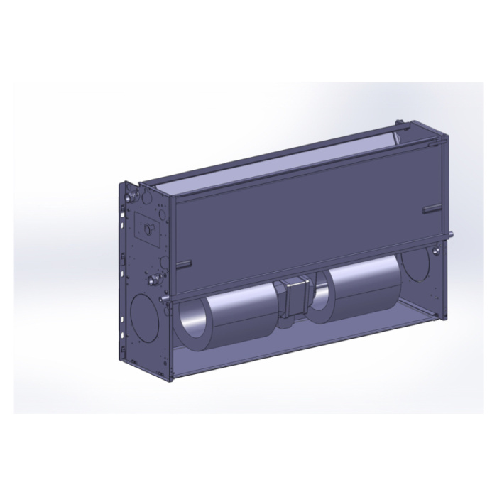 Fancoil sin envolvente, a 2 tubos, SABIANA CARISMA CRC IO-IV, hasta 50 Pascales.  Con posibilidad de isntalación tanto horizontal como vertical-TEFANCRC01_02