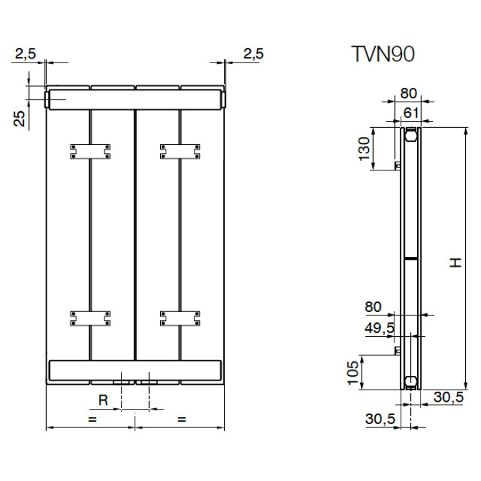 Radiadores multiline, ARBONIA DECOTHERM® PLUS VERTICAL DOBLE-TERADDEC04_02