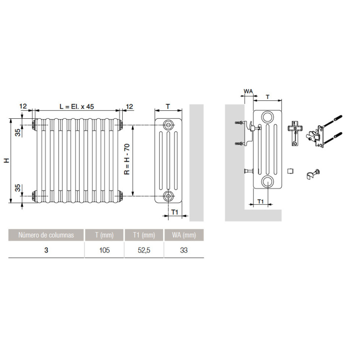 Radiadores multiline, Arbonia RRN30-TERADRRN30_04