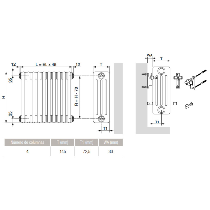 Radiadores multiline, Arbonia RRN40-TERADRRN40_04