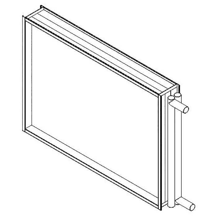 Recuperadores de calor a contracorriente, flujo horizontal ejecución en doble piso, TECNAVENTS CFH-TERECCFH01_05