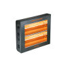 Calefacción radiante eléctrica por infrarrojos TECNA VARMA BLACK EH2000W2BK-67V0000007