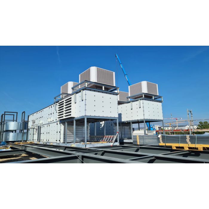 Climatizador Evaporativo profesional TECNA OXYCOM INTRCOOLL PLUS, enfriamiento directo / indirecto o de doble etapa-TEEVAOXY02_03