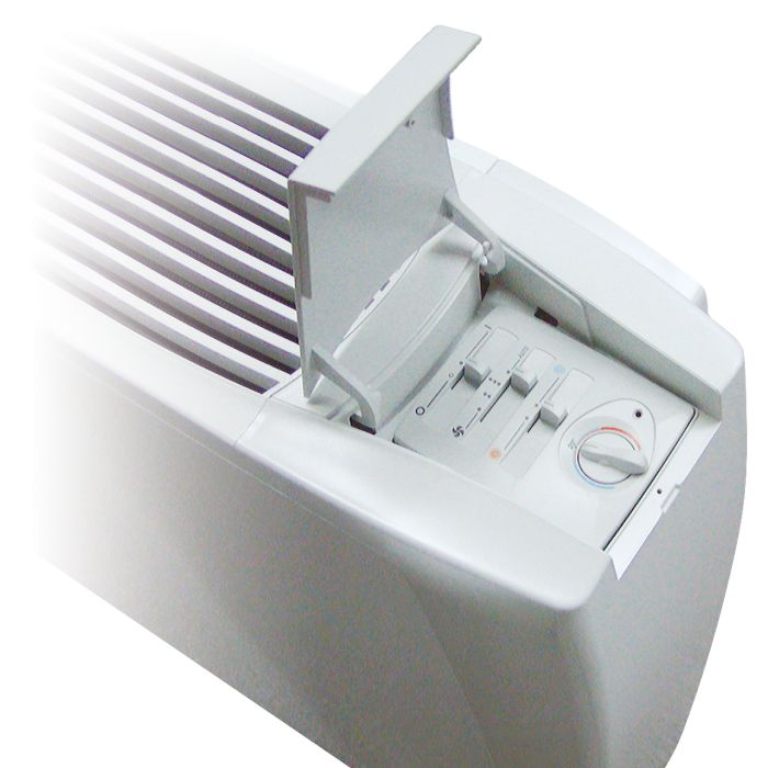 Fancoils tipo mueble, a 2 tubos, SABIANA CARISMA CRC MV, con envolvente para instalación vertical, aspiración inferior.-TEFANCRC03_03