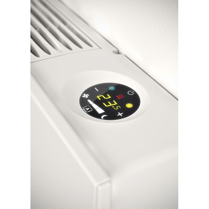 Fancoil  tipo mueble, a 2 tubos con motor inverter, SABIANA CARISMA WHISPER CFF-ECM, de baja silueta-TEFANWHI01_05