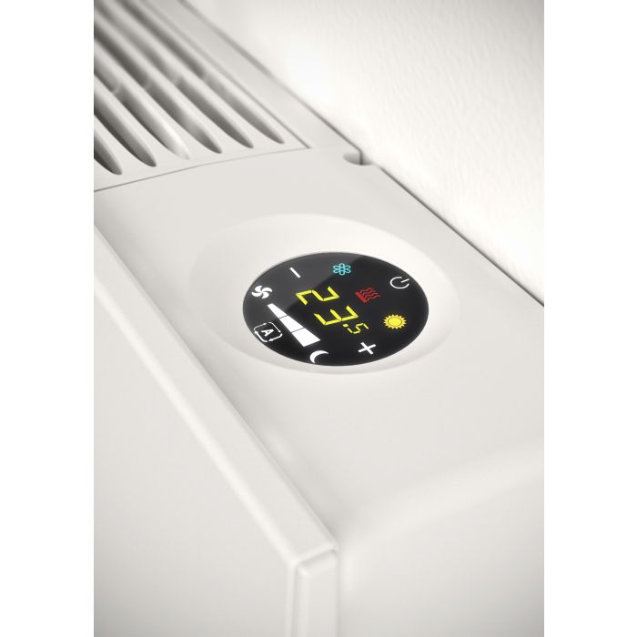 Fancoil  tipo mueble, a 2 tubos con motor inverter, SABIANA CARISMA WHISPER CFF-ECM, de baja silueta-TEFANWHI01_05