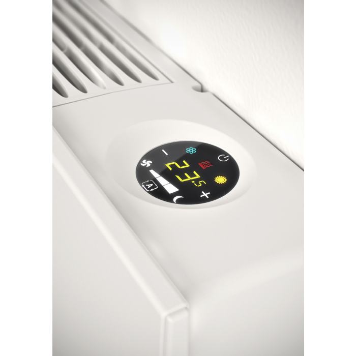 Fancoil  tipo mueble, a 2 tubos con motor inverter, SABIANA CARISMA WHISPER CFF-ECM, de baja silueta-TEFANWHI01_05