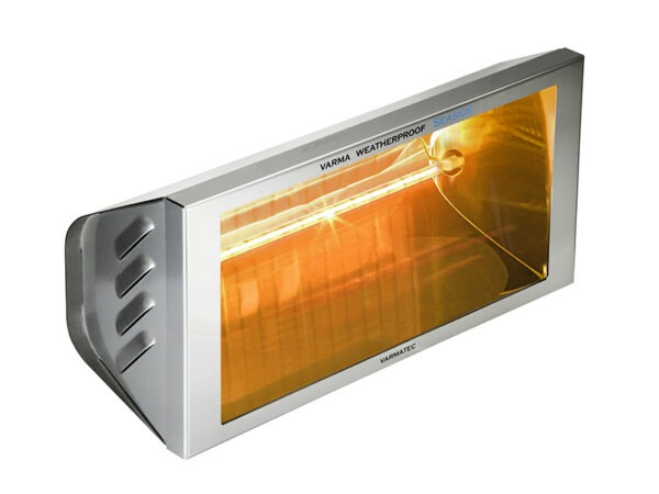 Calefacción radiante eléctrica para exteriores TECNAVARMA TANDEM 550/15, color negro, 1.500 W-67V0000009