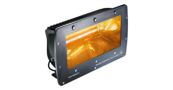 Calefacción radiante eléctrica para exteriores TECNAVARMA TANDEM 550/15, color negro, 1.500 W-67V0000011
