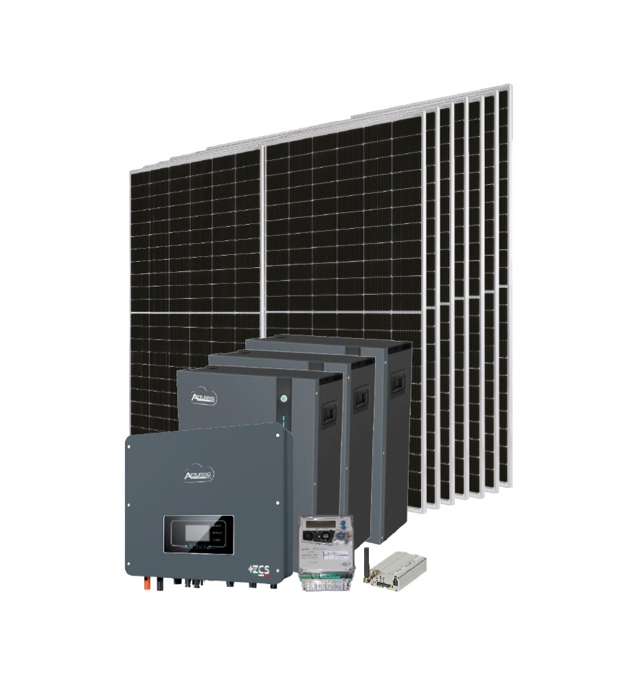 Kit solar fotovoltaico SOLIUS POWERKIT FULL ULTRA PLUS 14/230 7.07 KWP + BATERÍA 15,36 KWH LV-QFKPF14MUPB_01