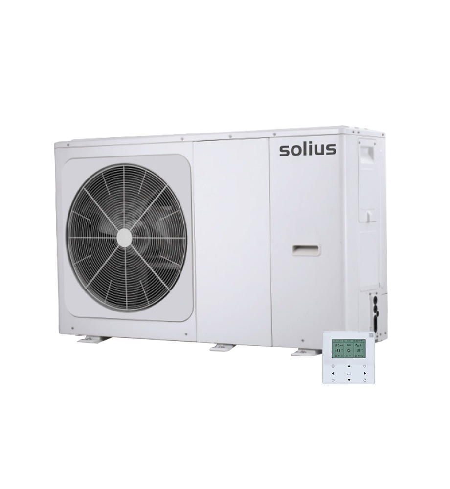 Bomba de calor para aerotermia SOLIUS AEROBOX INVERTER PRO con refrigerante R32-SOBOMAER01_01