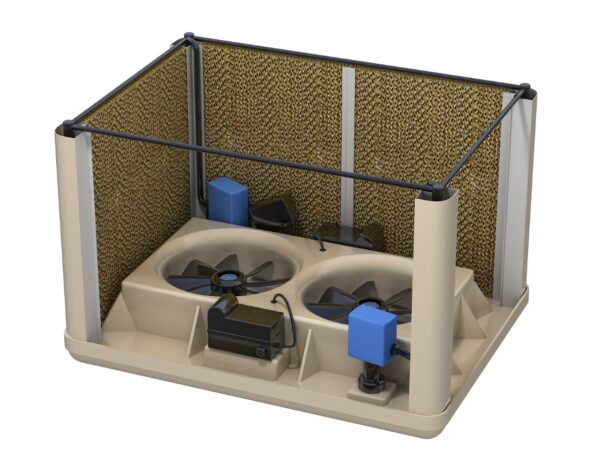 Bioclimatizador evaporativo profesional,  TECNA COOLBREEZE-TEEVABRE01_08
