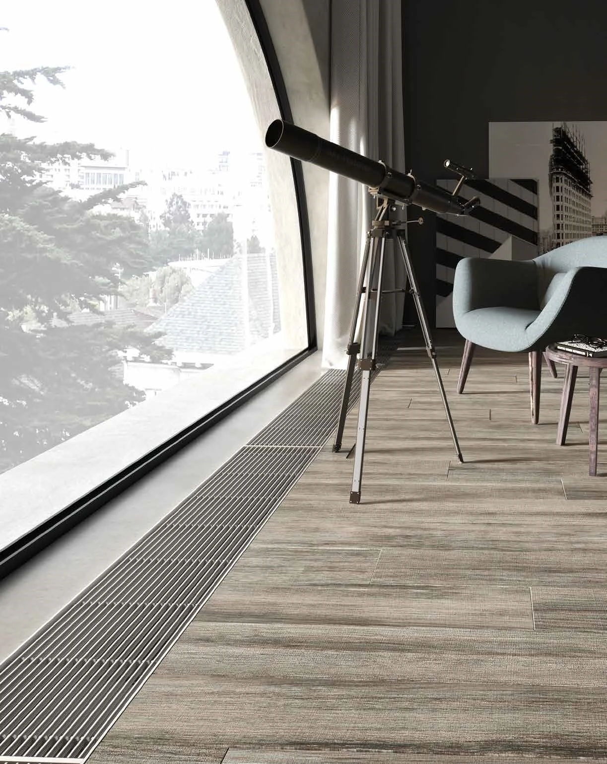 Convectores de suelo con ventilación forzada, SABIANA CARISMA FLOOR CFP - ECM 2T-TEFANFLO01_02