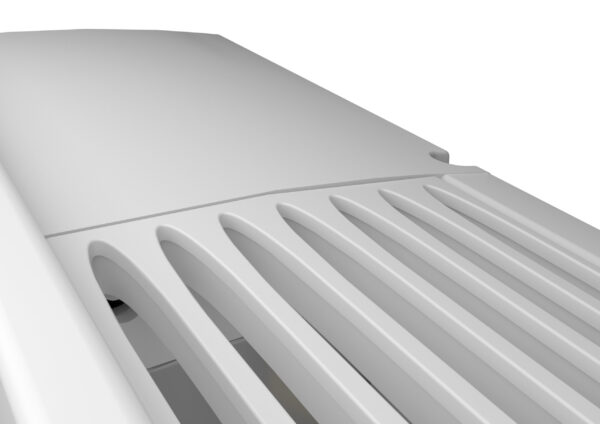 Fancoil  tipo mueble, a 2 tubos con motor inverter, SABIANA CARISMA WHISPER CFF-ECM, de baja silueta-TEFANWHI01_04