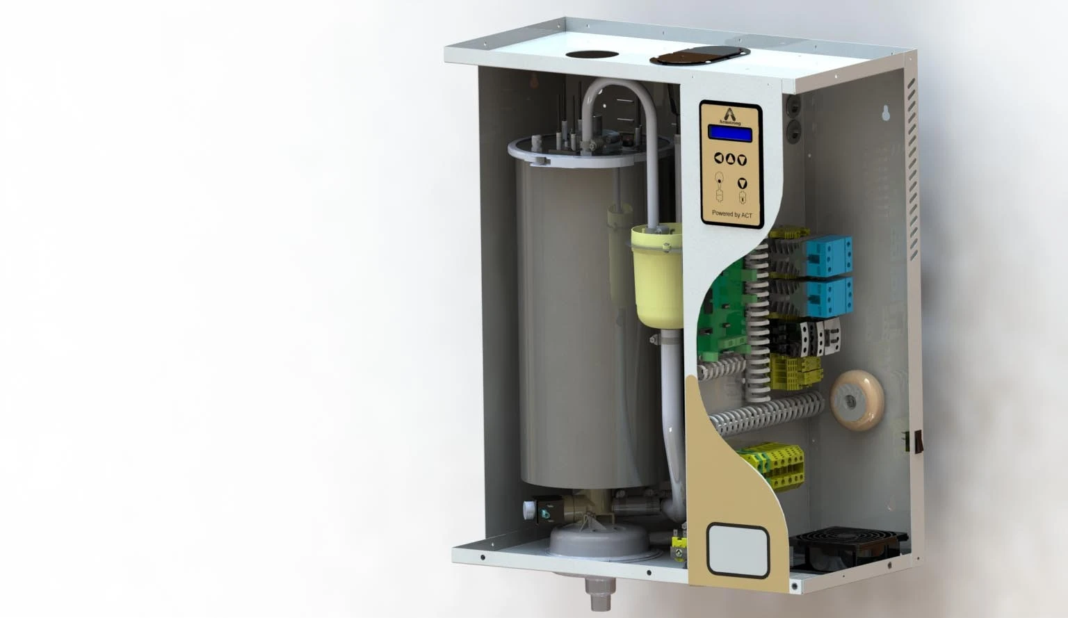 Humidificadores de vapor por resistencias TECNA ARMSTRONG ERS LC-TEHUMARM02_02