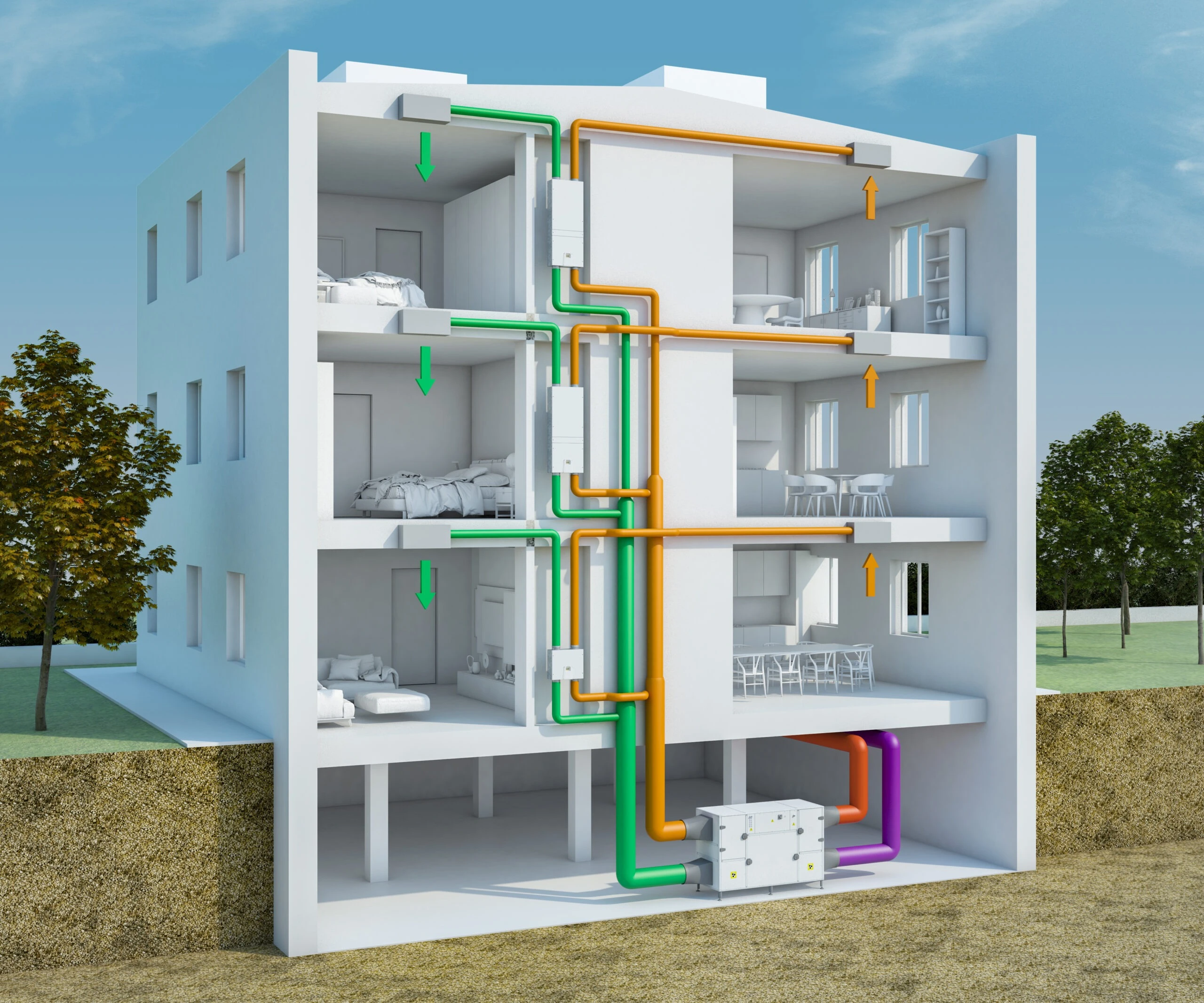 Reguladores de caudal TECNA SABIANA ENERGY VAV-TEREGVAV01_02