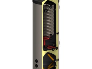 Acumulador en acero al carbono compacto combinado SOLIUS COMBIGENIO 390/570-SODEPCOM01_01