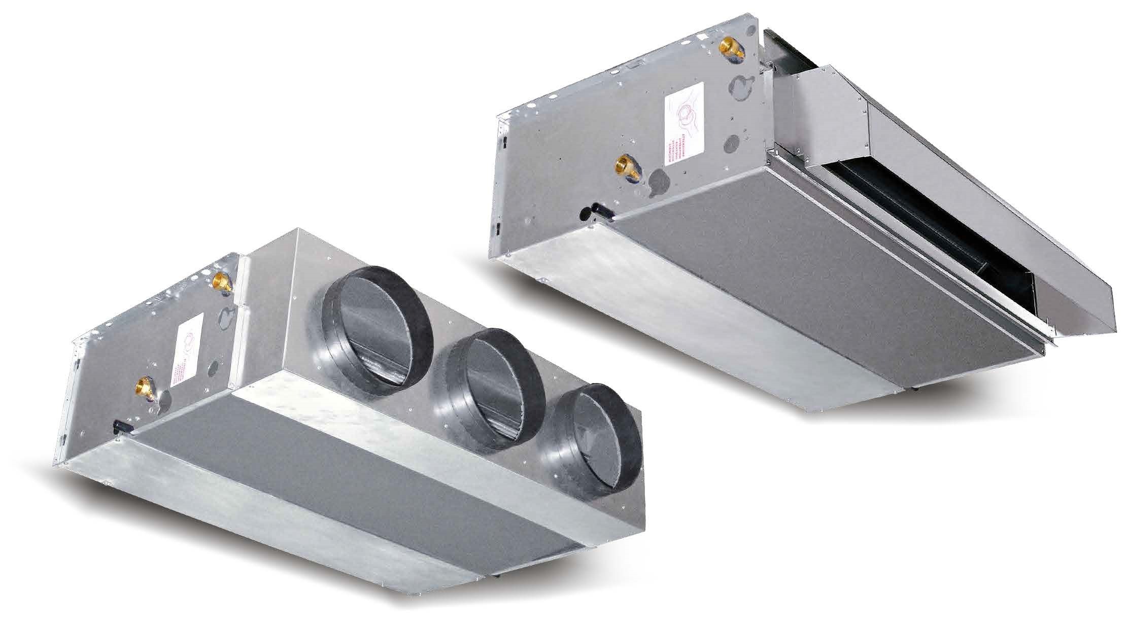 Fancoils sin envolvente de alta presión, a 4 tubos, SABIANA MAESTRO MTL, de 4 a 41 Kw. en 9 modelos tipo conductos hasta 400 Pa.-TEFANMTL01_01