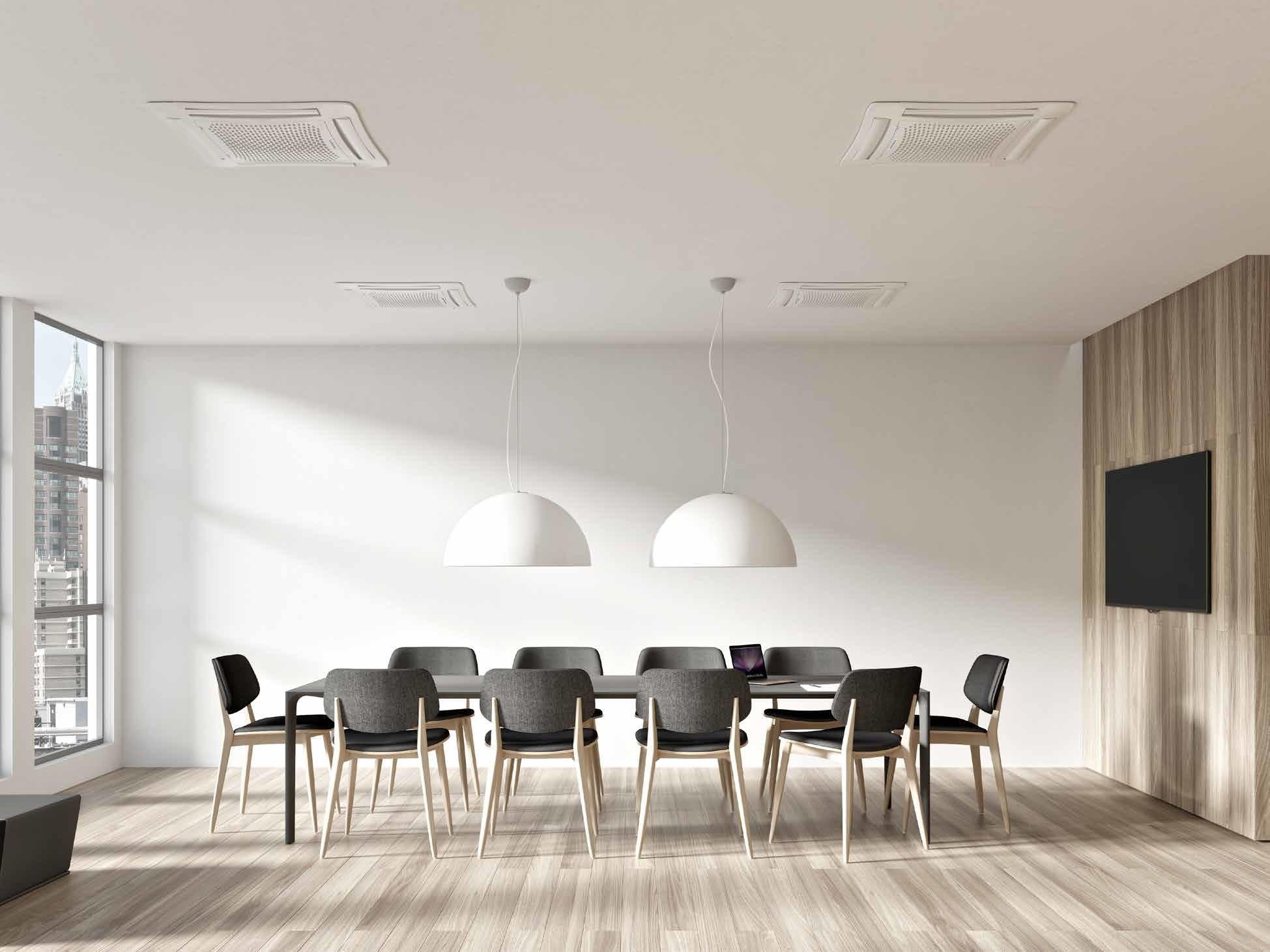 Fancoils tipo cassette, a 2 tubos, TECNA SKYSTAR, de diseño elegante-TEFANSKY04_05