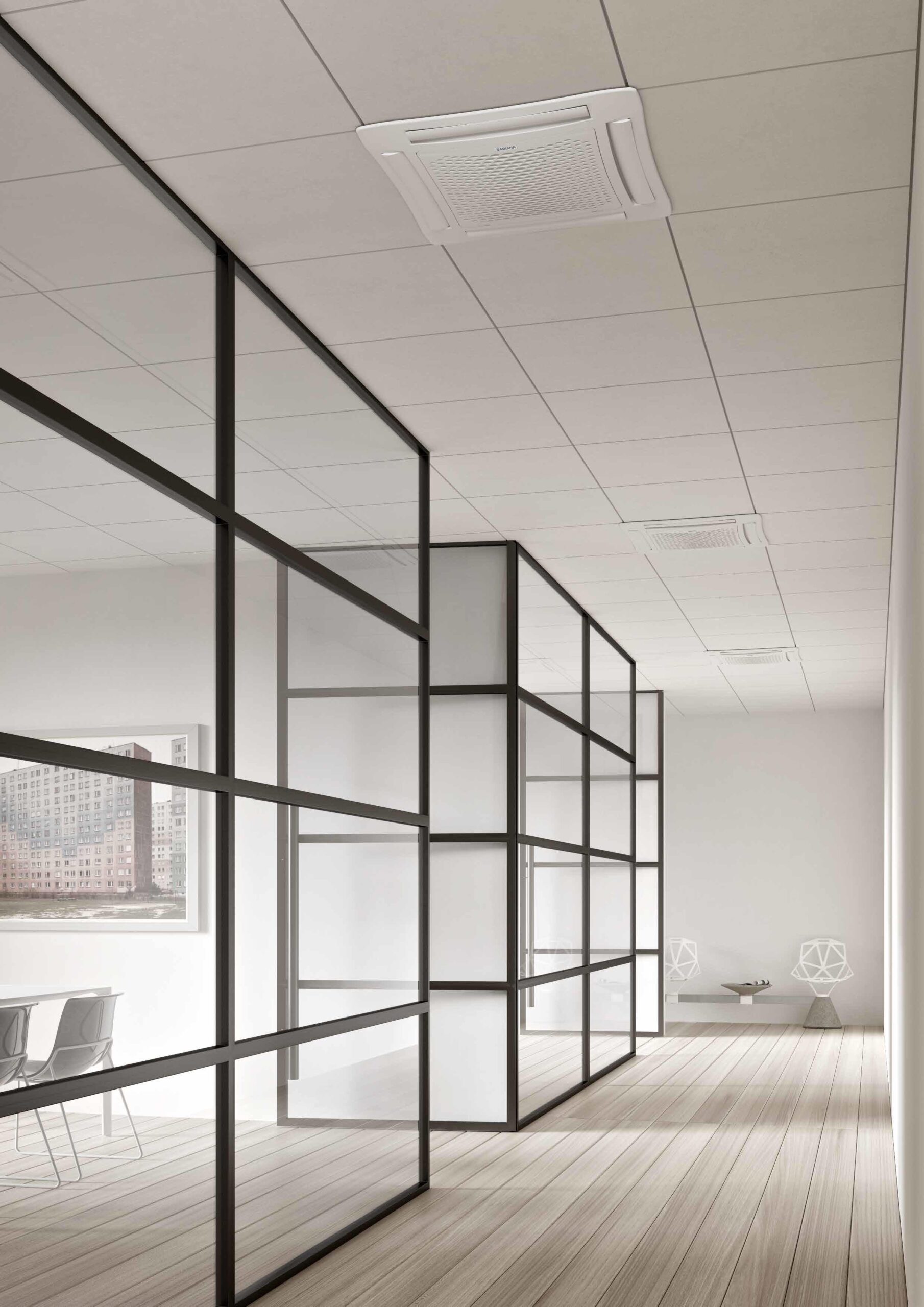 Fancoils tipo cassette, a 2 tubos, TECNA SKYSTAR, de diseño elegante-TEFANSKY06_04