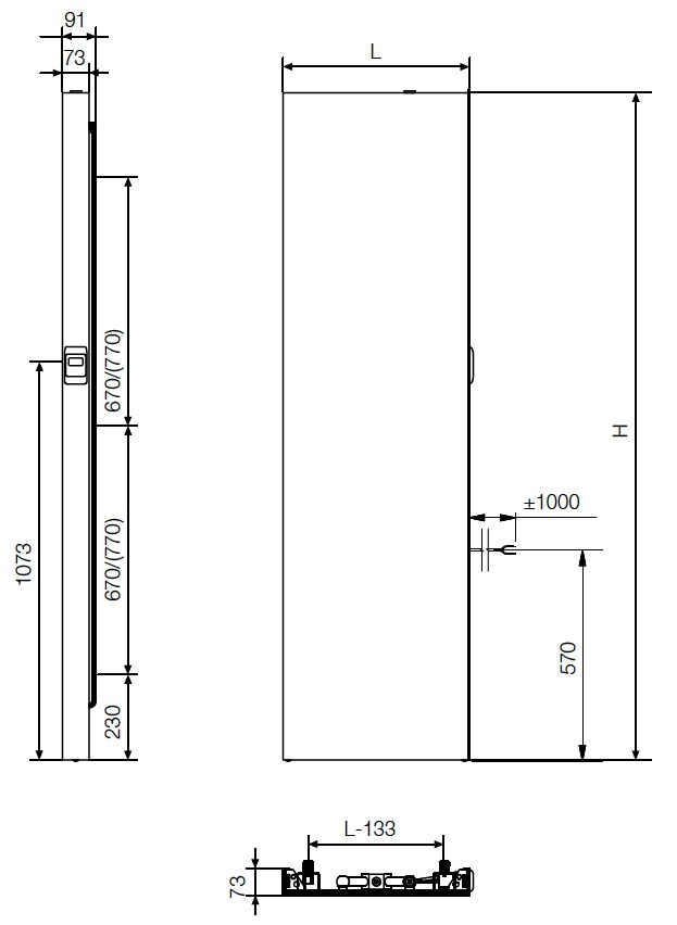 Radiadores eléctricos, VASCO E-PANEL VERTICAL ELÉCTRICO DRY-TERADEPA01_04