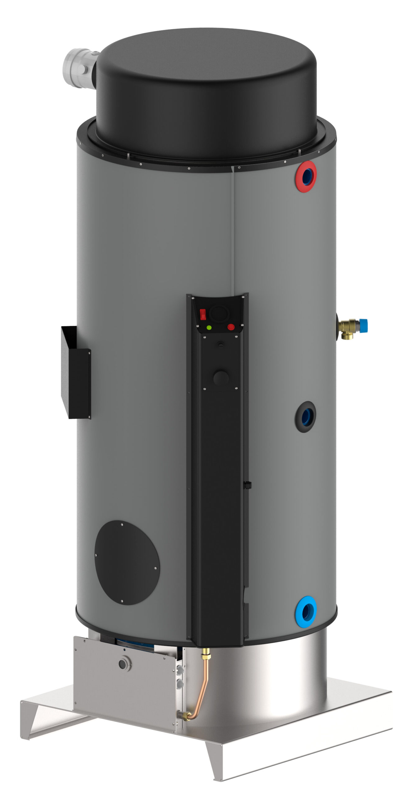 Termoacumuladores estancos a gas de gran capacidad TECNA SECURITY SX NOX, para uso industrial-TETERSEC02_03