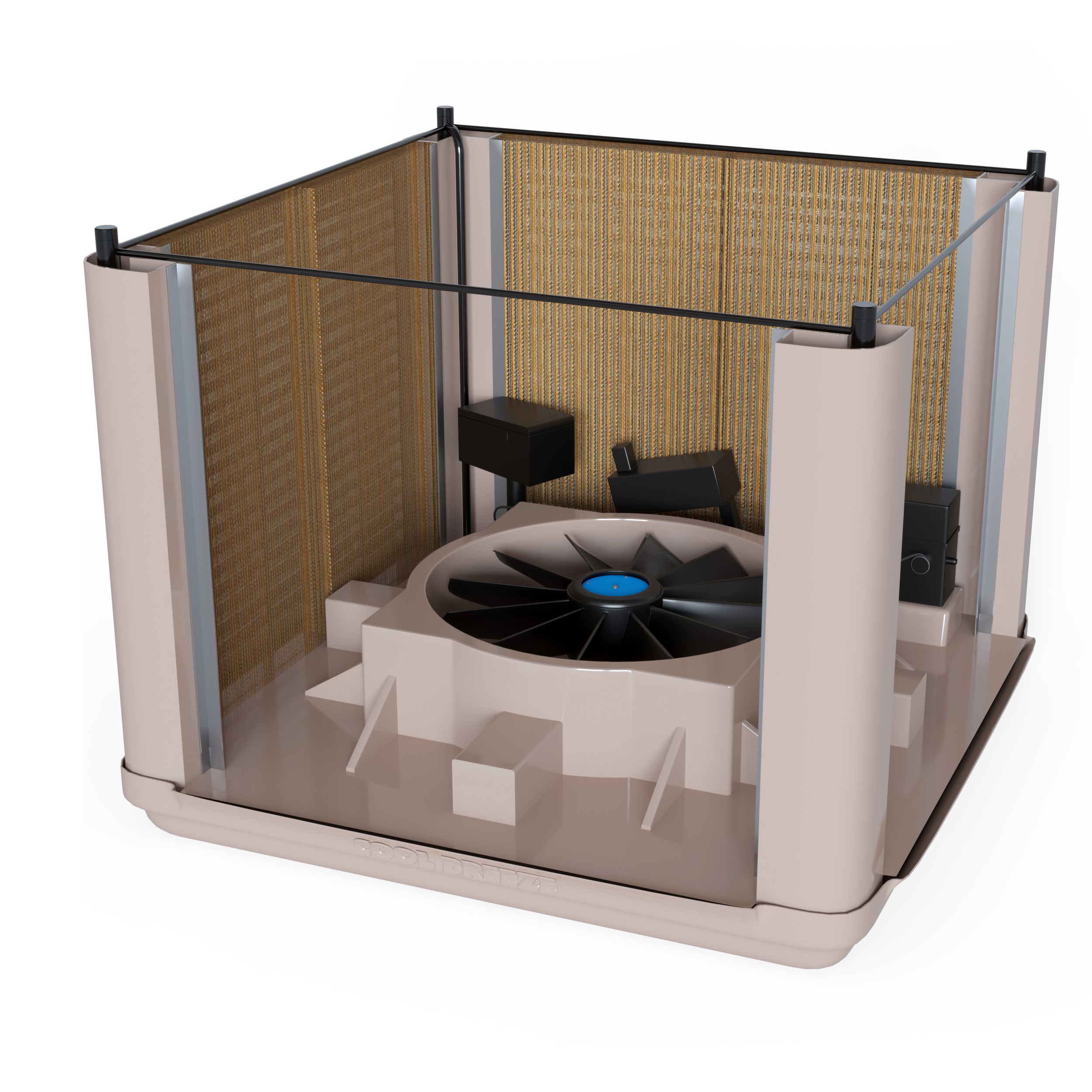 Bioclimatizador evaporativo profesional, TECNA COOLBREEZE-TEEVABRE01_07