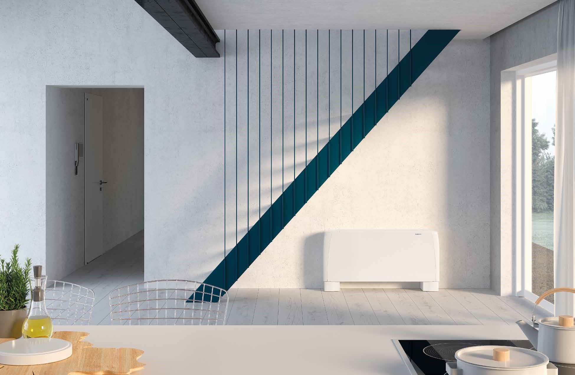 Fancoils tipo mueble, a 2 tubos, SABIANA CARISMA CRC MV, con envolvente para instalación vertical, aspiración inferior.-TEFANCRC03_07