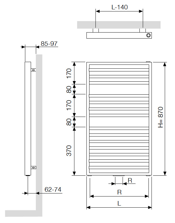 Radiadores de baño, VASCO ARCHE BATH AB-TERADBAT01_04