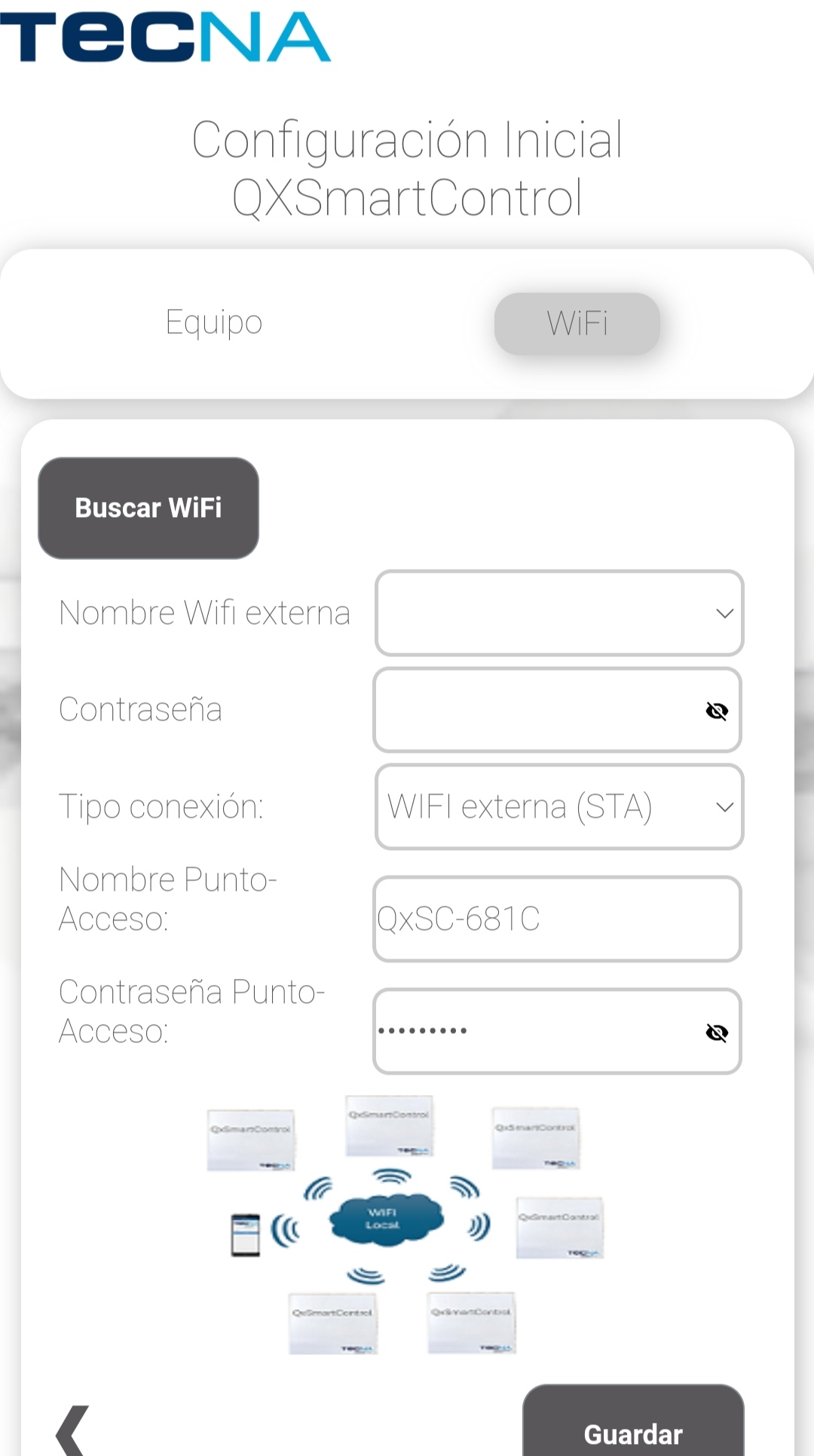 Control inteligente para evaporativos TECNA QX Smart Control-38140000QX_02