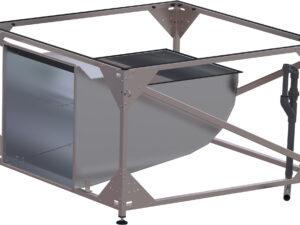 Estructura soporte Intrcooll Plus instalación con conducto en horizontal-38OX5301305_01