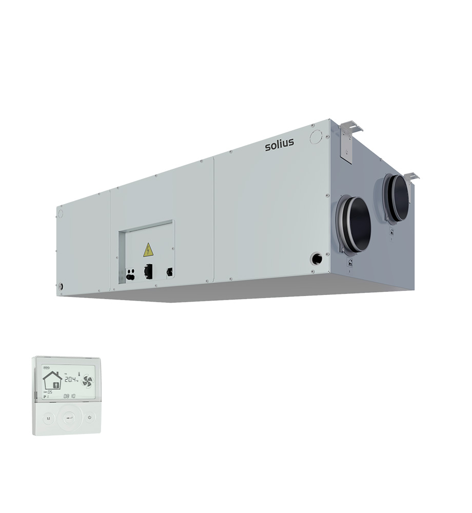 Recuperador de calor gama PRO SOLIUS AIRBACK ENY SHP-170-480021C001S_01