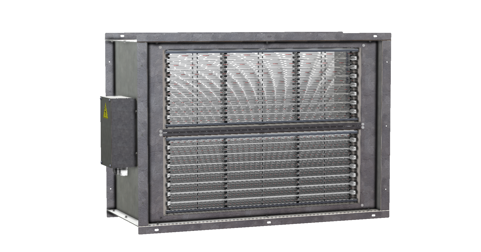 Filtro electrónico para conducto tecna SABIANA Crystall Duct System CDS.C2 QRS-TEFILCRY03_01