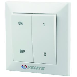 Interruptor 2 velocidades TECNAVENT P2-10 con boton On/Off. Imax 10 A-2010000515_01