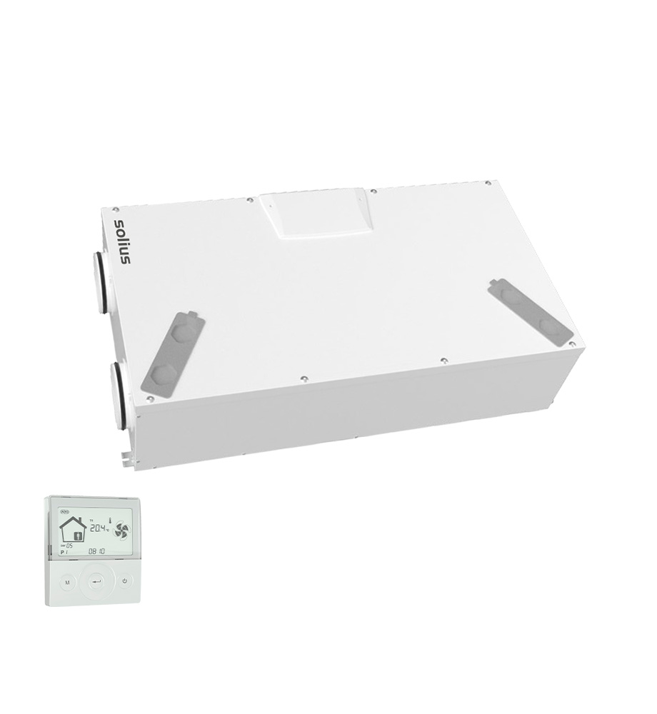 Recuperador de calor gama PRO SOLIUS AIRBACK ENY SHP-250-480021C003DS_01