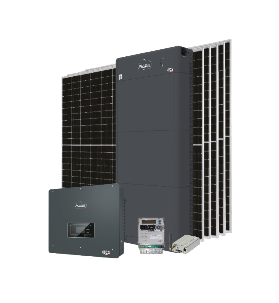 Kit solar fotovoltaico SOLIUS POWERKIT FULL ULTRA PLUS 20/400 10.10 KWP + BATERÍA 15,36 KWH HV-QFKPF20TUPHV_01