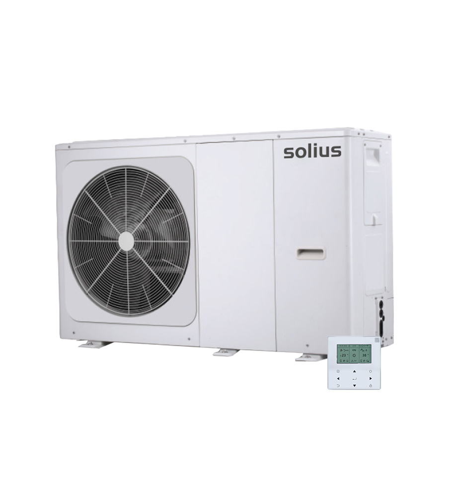 Bomba de calor para aerotermia SOLIUS AEROBOX INVERTER PRO con refrigerante R32-SOBOMAER01_01