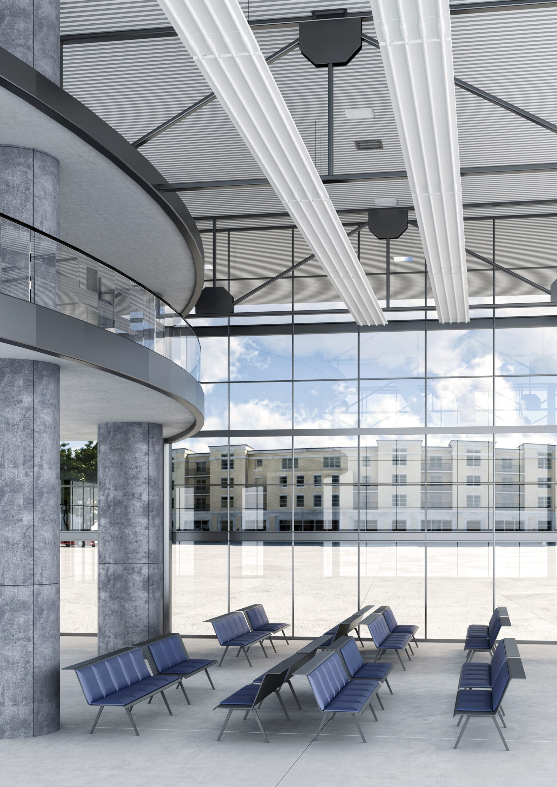 Calefacción radiante industrial a agua DUCK STRIP-TECCAIDUC01_04