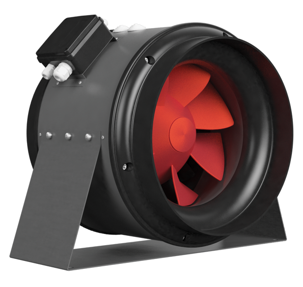 Ventiladores en línea para conductos TECNAVENT BOOST EC-TECVENBOE01_01