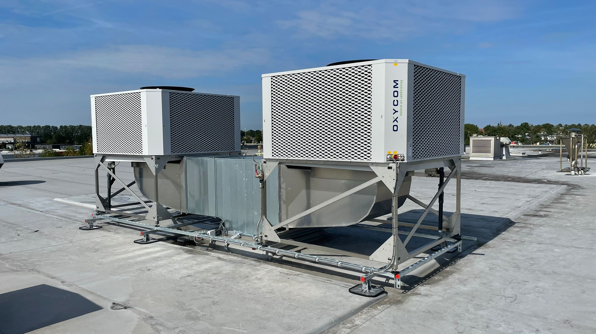 Climatizador Evaporativo profesional TECNA OXYCOM INTRCOOLL PLUS, enfriamiento directo / indirecto o de doble etapa-TEEVAOXY02_07