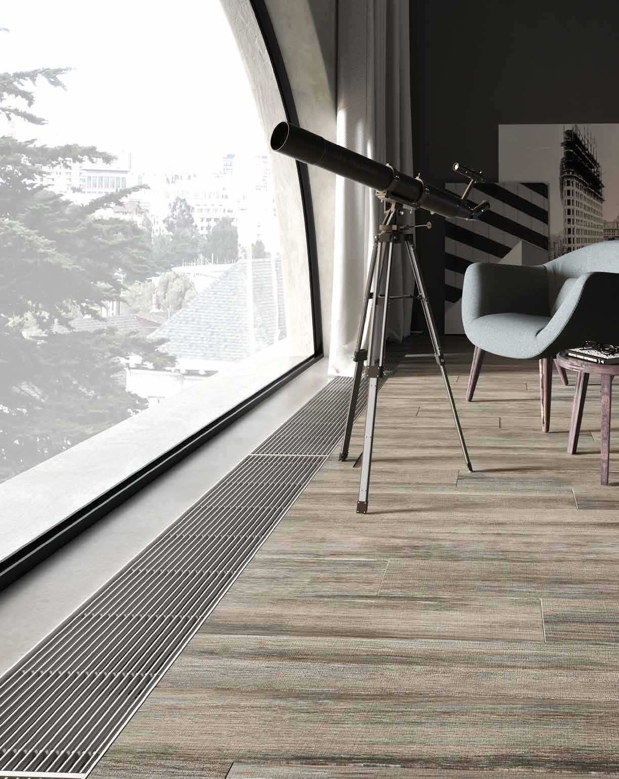 Convectores de suelo con ventilación forzada, SABIANA CARISMA FLOOR CFP - ECM 2T-TEFANFLO01_02